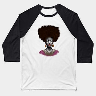 Beautiful Modern Girl Baseball T-Shirt